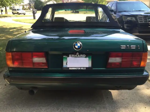 318 e30 last year of the body convertible