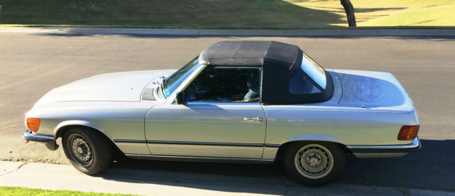 1984 mercedes 280sl convertible 2.8l "singer" engine