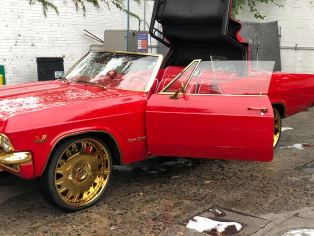 1965 chevy impala convertible ss 24” forgiato wheels and air ride suspension