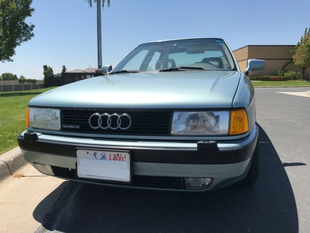 collectible classic 1991 audi 90 quattro 20v 22,900 original miles