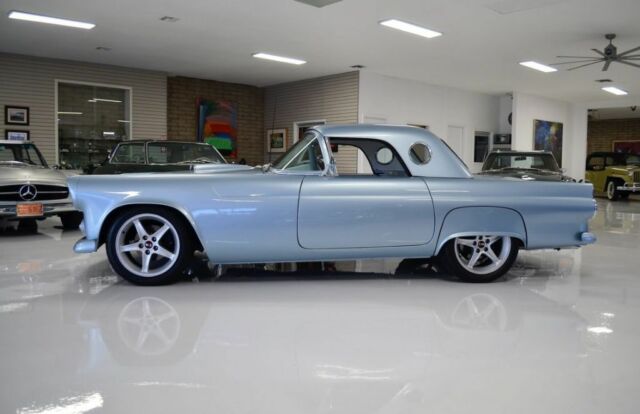 1955 ford thunderbird 1080 miles blue automatic