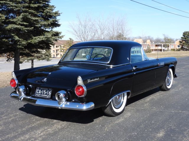 1955 ford thunderbird convertible, t-bird