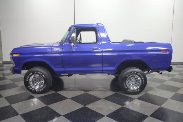 slick full-size bronco, fresh respray/int., 351v8, 4-speed, pwr frnt disc/steer