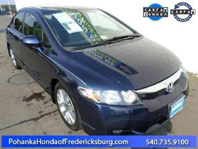 2010 honda civic sdn ex in fredericksburg, va