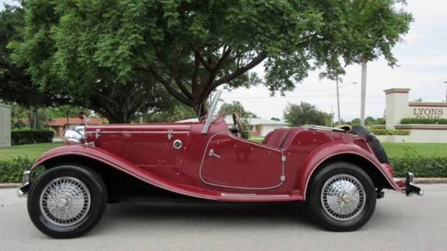 1972 mg london roadster 0 burgundy convertible other 4-cylinder 1.6l 4-speed ma