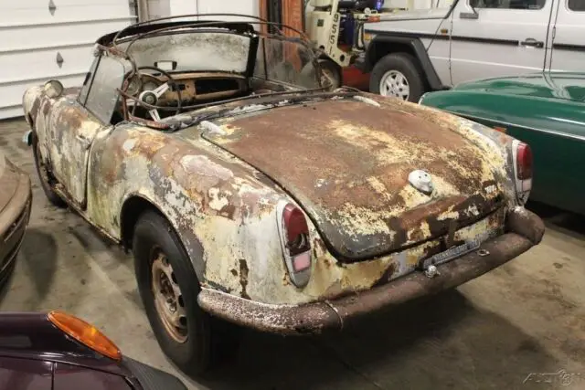 1963 alfa romeo giulia 1600 spider, one owner, no reserve!