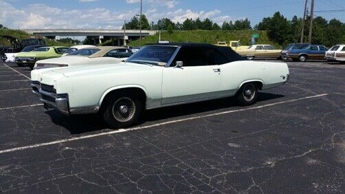 1969 mercury marquis 100000 miles turqoise/black