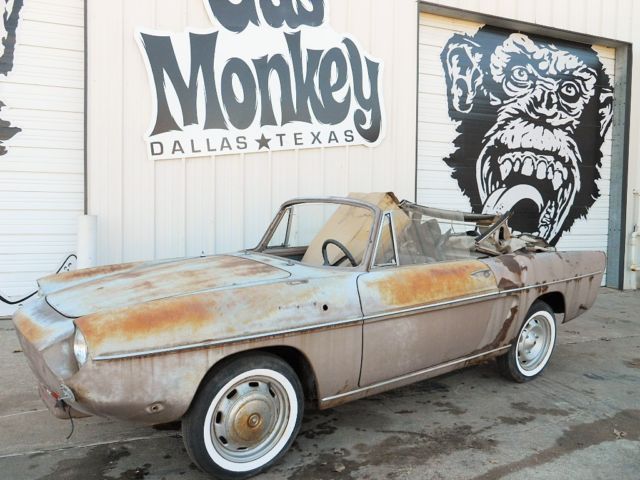 1963 renault caravelle convertible project floride no reserve gas monkey garage