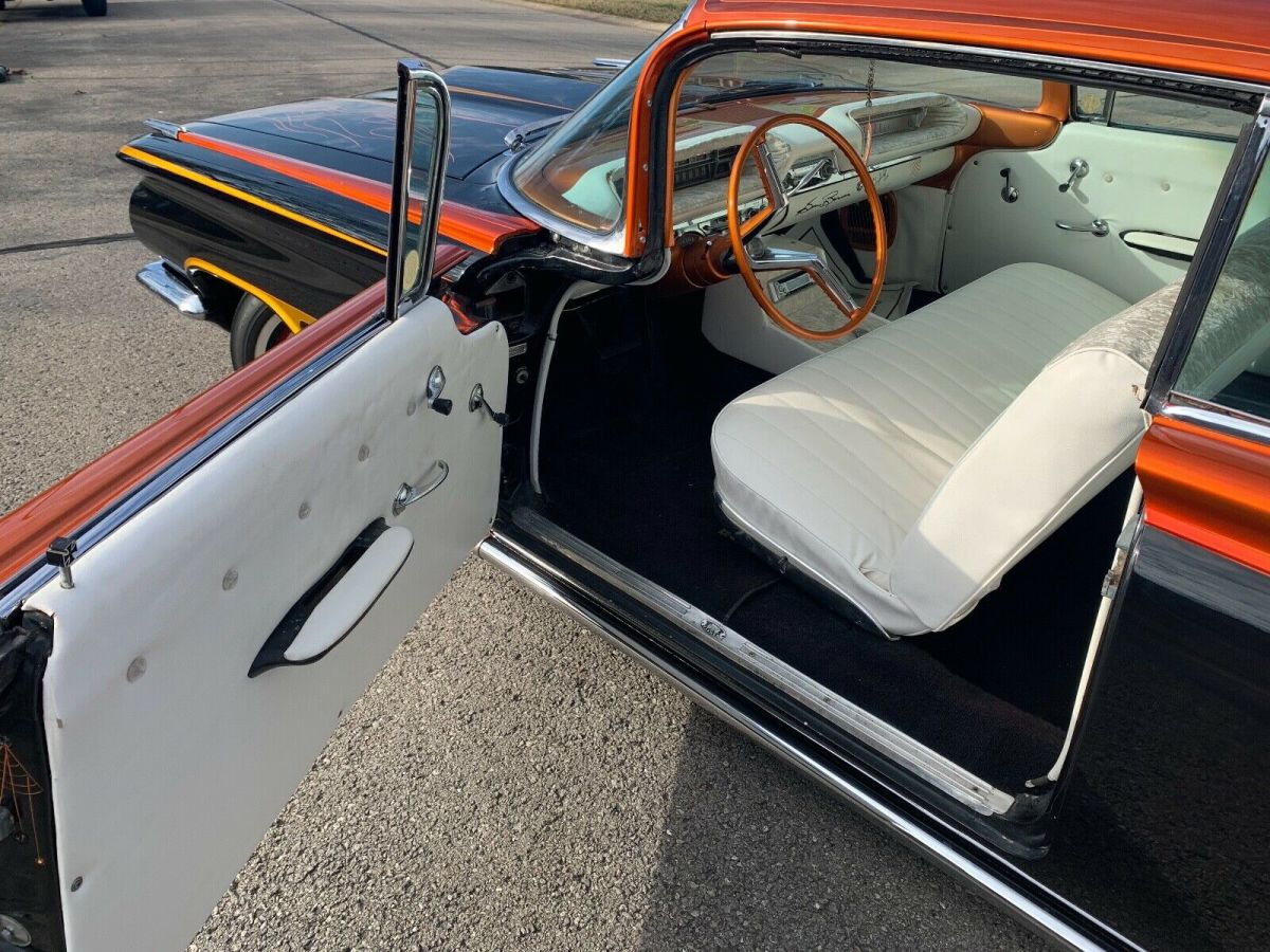 1959 oldsmobile dynamic 88 custom - 371 rocket engine -3 deuce set up