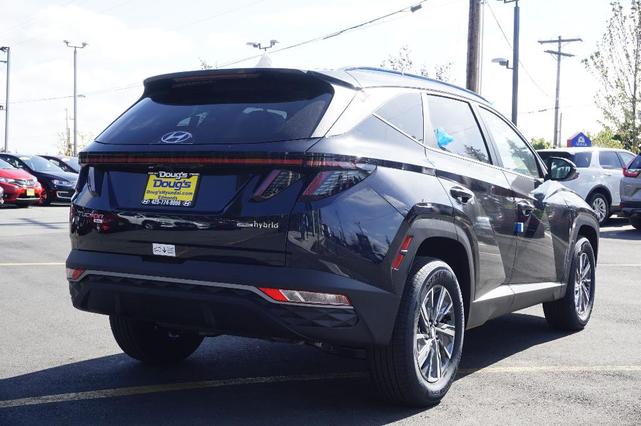 2024 hyundai tucson hybrid blue