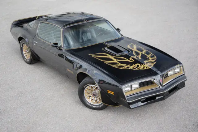 1977 pontiac trans am se 4-speed hurst tops ac 1-owner bandit