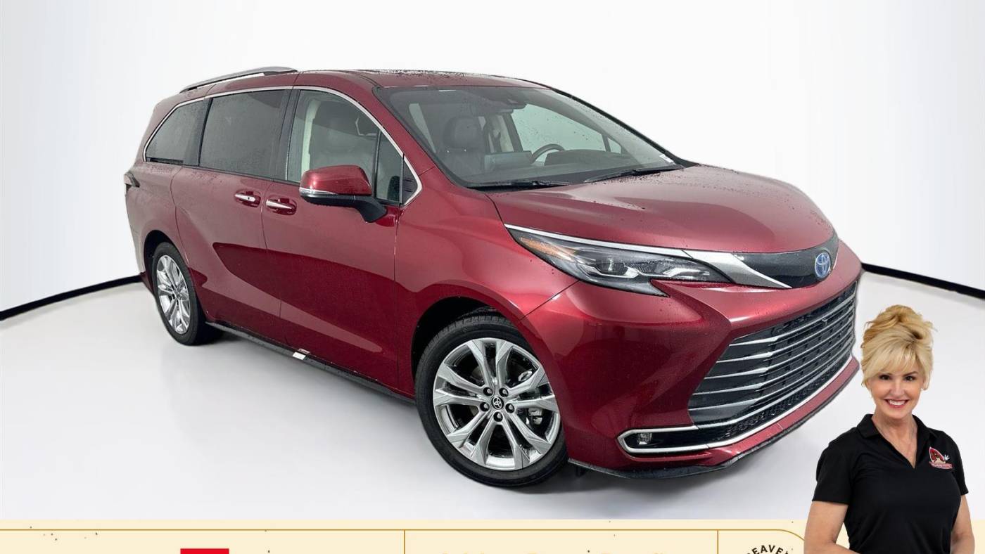 2024 toyota sienna platinum 7-passenger