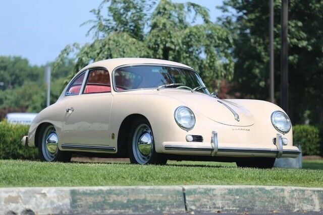 1956 porsche 356 a coupe 1 sahara beige coupe manual