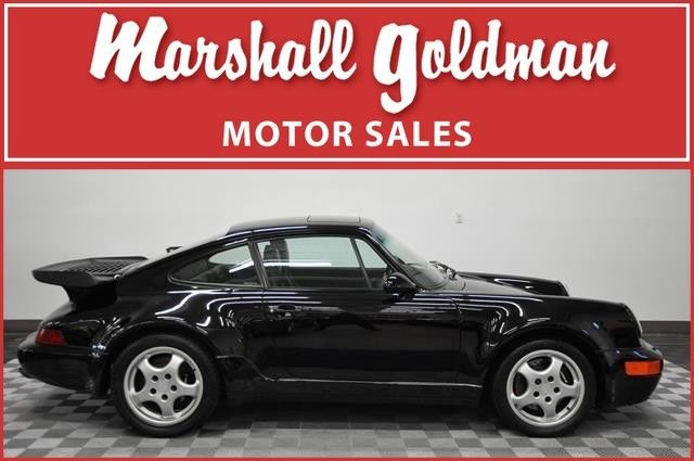 1991 porsche 911 c2 turbo in black 13700 miles 5 speed, sunroof