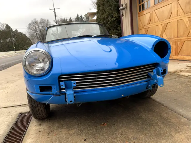 1968 triumph spitfire mk3 - vin: #fd25206l - clean title! - barn fresh find!