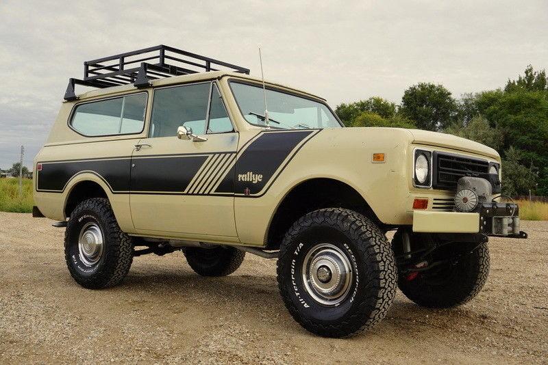 1978 international harvester classic scout ii well maintained
