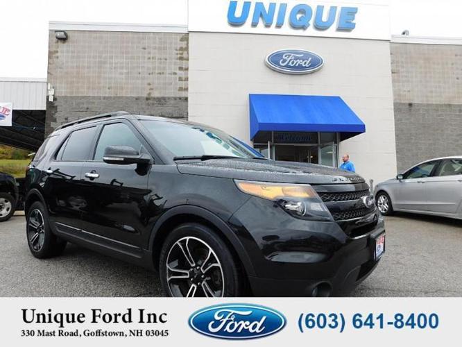 2014 ford explorer sport awd sport 4dr suv for sale in goffstown, new hampshire