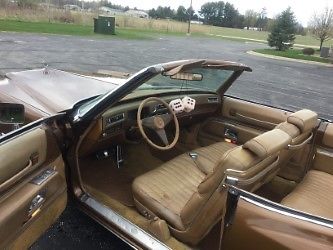 1974 cadillac eldorado convertible low miles