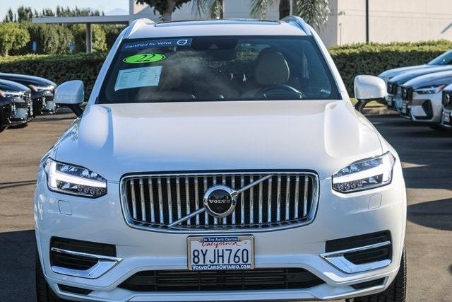 2022 volvo xc90 recharge plug-in hybrid t8 inscription 7 passenger