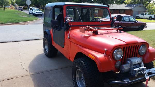 1981 jeep cj7 base sport utility 2-door 4.2l hunting/off-road jeep