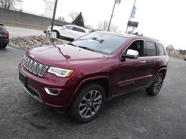 used 2018 jeep grand cherokee 4wd overland homer city, pa 15748 for sale in homer city, pennsylvania