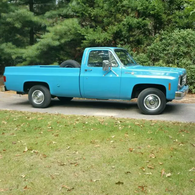 250 cid 6 1976 chevrolet c10 scottsdale truck 3 speed column shift