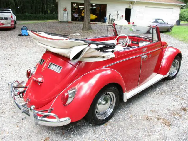 1964 volkswagen vw bug beetle convertible kã¤fer garage barn find no reserve