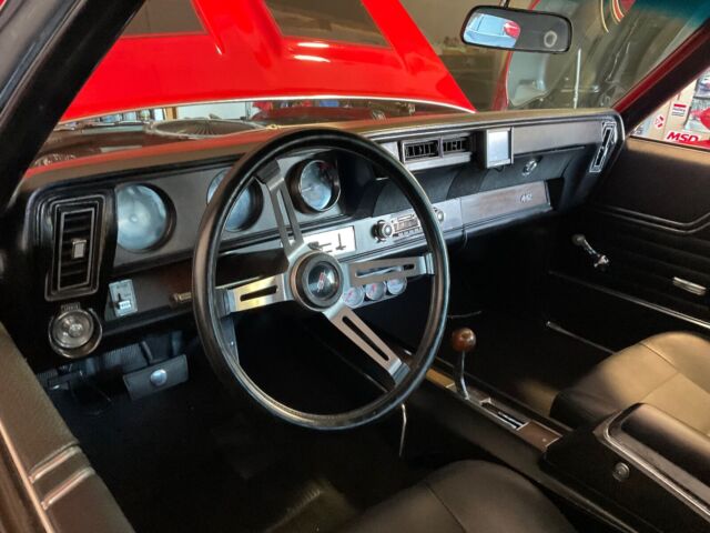 1970 oldsmobile cutlass 5.0 supreme classic coupe red rwd automatic 442