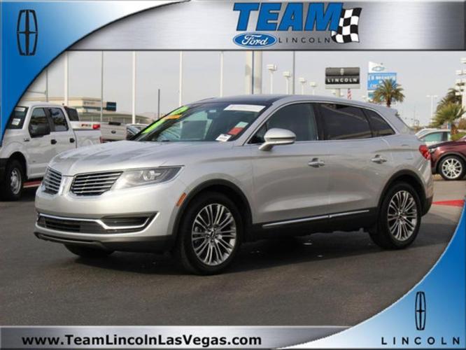 2016 lincoln mkx reserve reserve 4dr suv for sale in las vegas, nevada