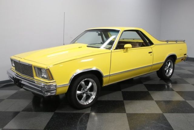 1978 chevrolet el camino conquista pickup truck 454 v8 3 speed automatic classic