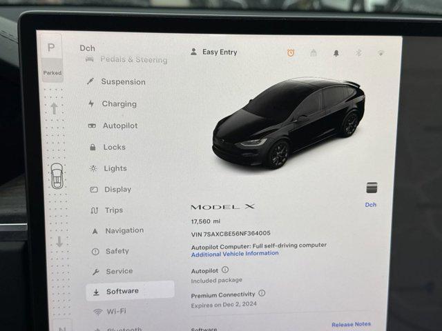 2022 tesla model x dual motor all-wheel drive