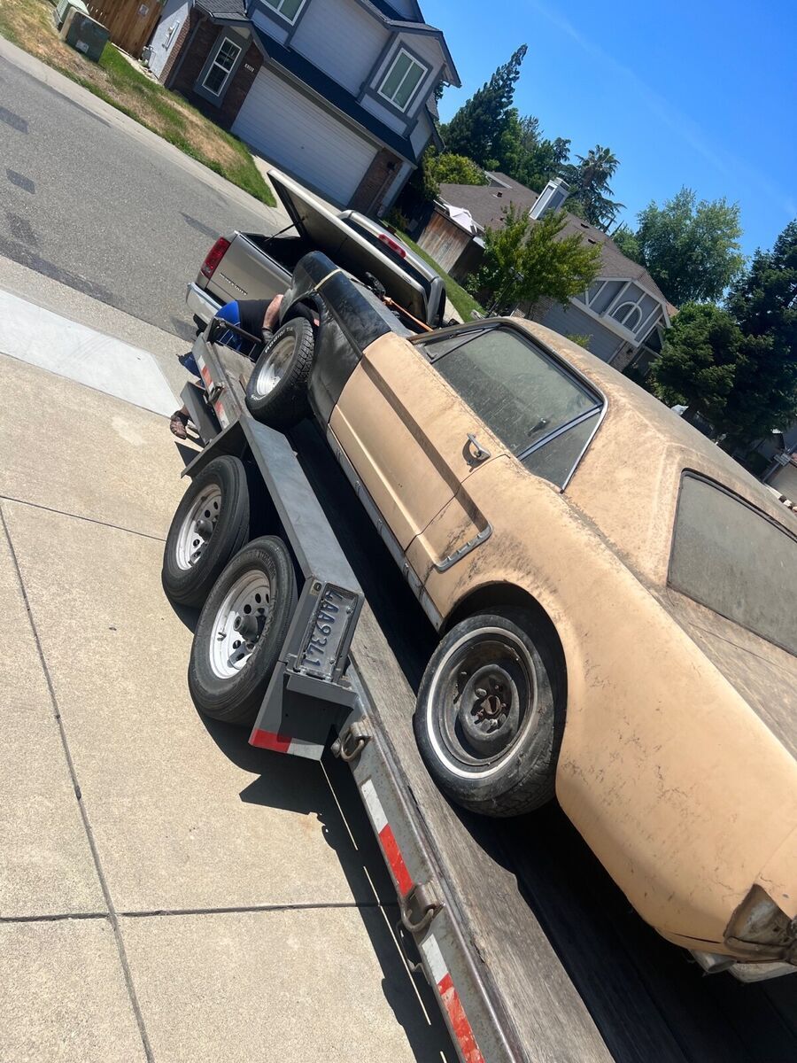 1965 ford mustang brown rwd automatic