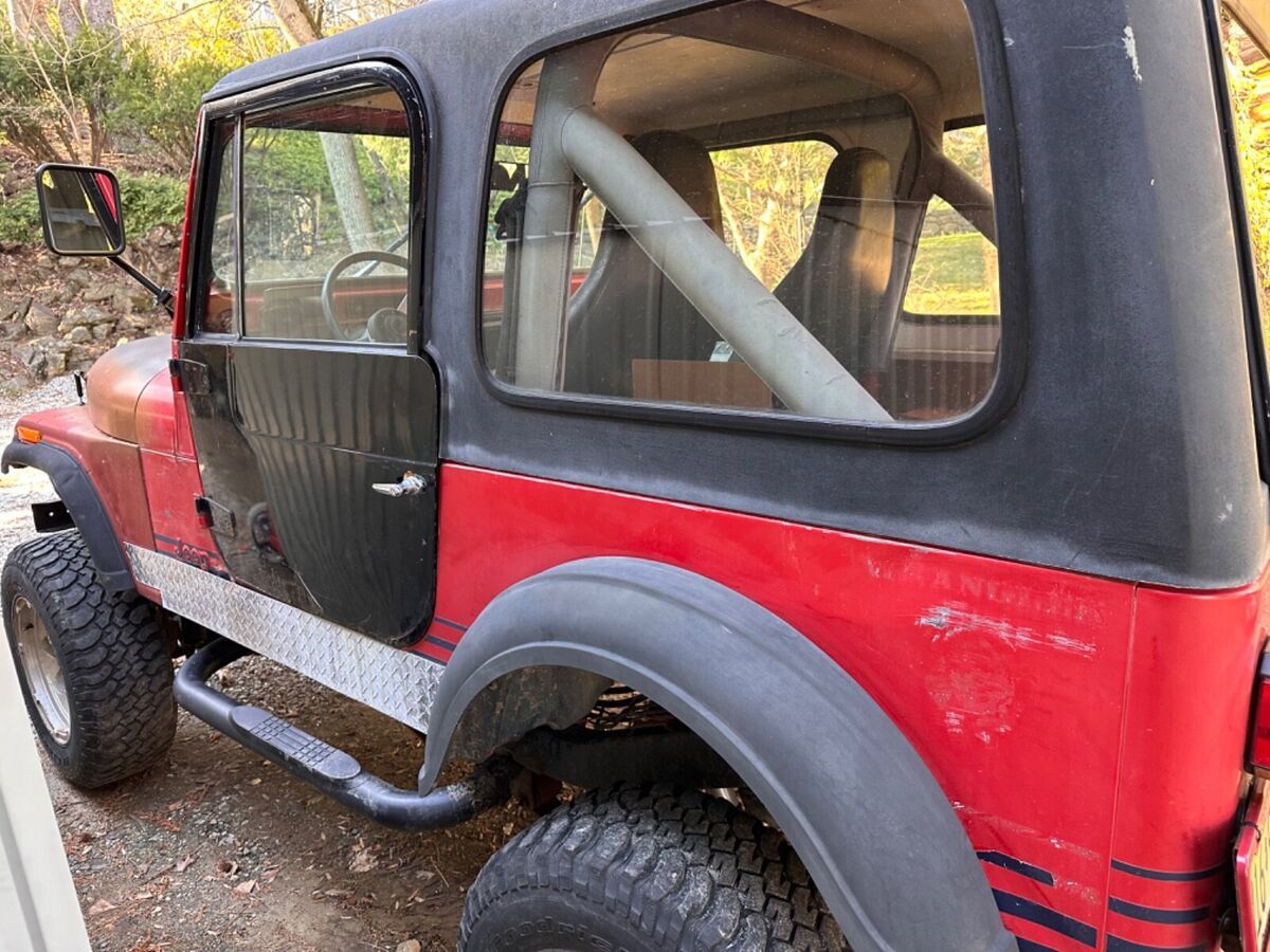 1984 jeep cj7 running project