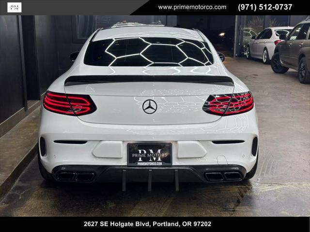 2018 mercedes-benz amg c 63 s
