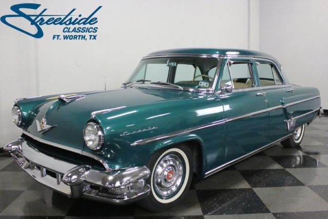 1954 lincoln capri 68744 miles ivy green sedan 317.5 c.i. automatic