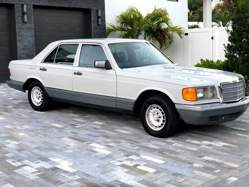 1981 mercedes-benz 300 sd 80,500 miles white sedan 3.0l l5 sohc 10v turbo diesel