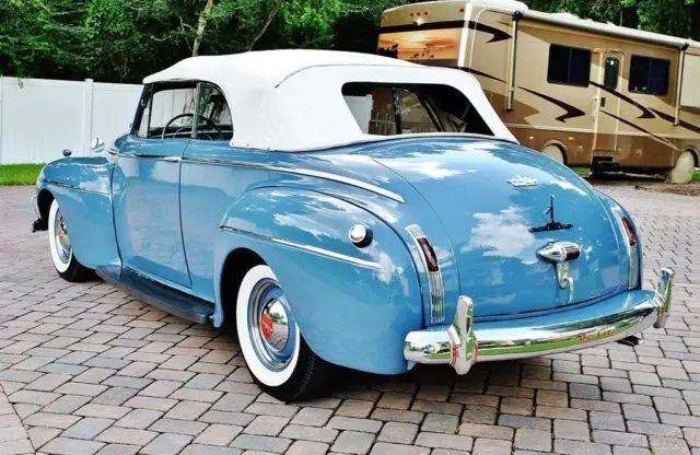 1941 desoto custom series s8c convertible beautiful example