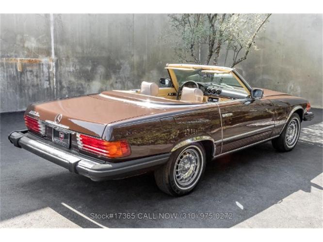 1980 mercedes-benz 450sl in beverly hills, california