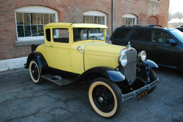 1930 model a - 2 door sedan with rumble seat