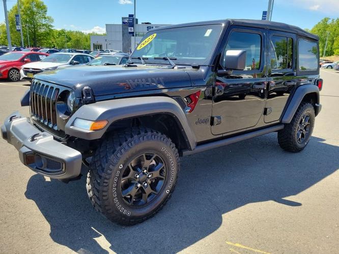 2022 jeep wrangler unlimited willys in hartford, connecticut