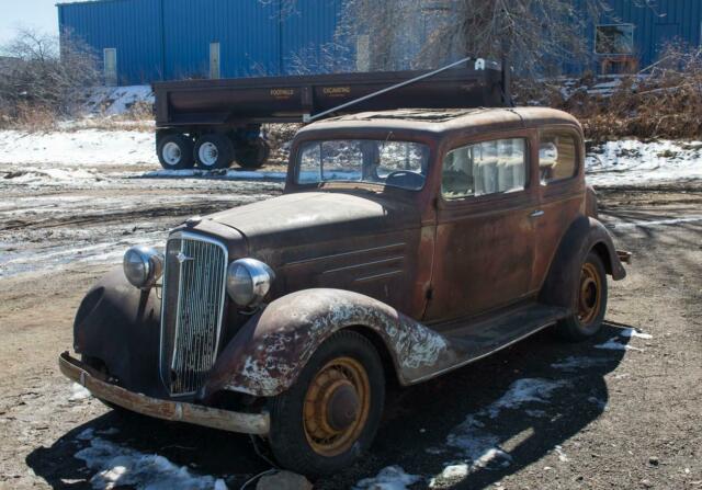 "barn find" ~ 1934 chevy master series in boulder, colorado