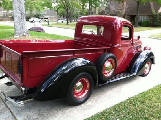 rare 1938 ford restomod pickup in houston, tx