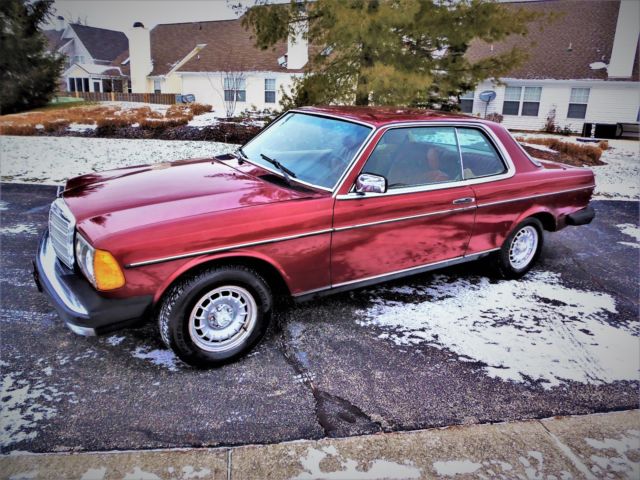 1984 mercedes 300cd w123 turbo diesel turbodiesel td cdt 2 door coupe*rare*