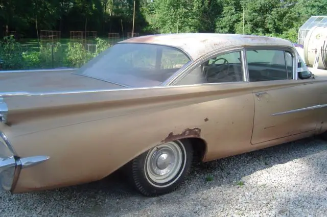 1959 oldsmobile dynamic eighty-eight two door plus 1959 olds 4 door parts car