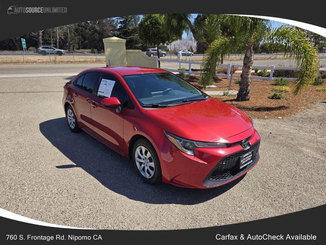 2021 toyota corolla le