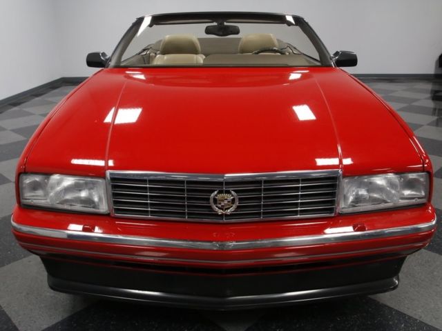 1993 cadillac allante 79111 miles euro red convertible 4.6 liter northstar v8
