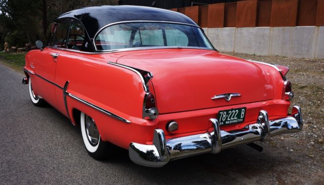 1954 plymouth belvedere frame off *restored & rebuilt* santa rosa coral & black