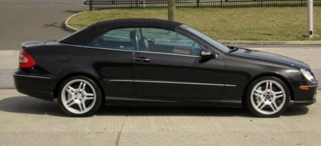 2005 mercedes-benz clk-class 55 amg cabriolet