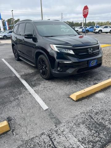 2022 honda pilot awd black edition