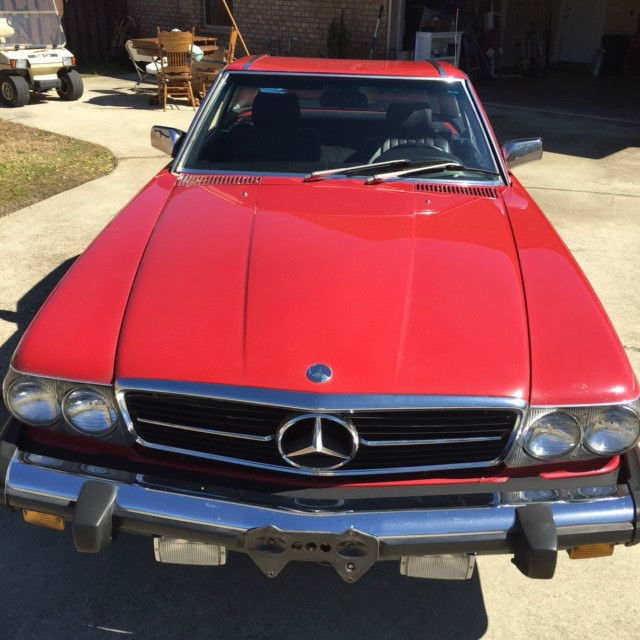 1984 mercedes benz 380sl hardtop and convertible: stunning